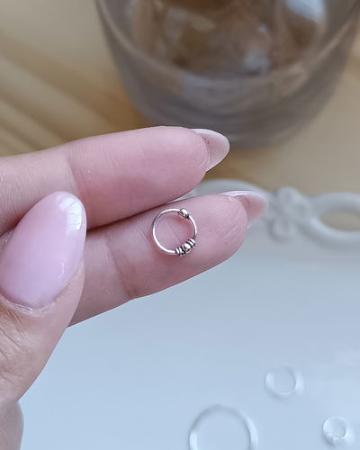 Argollita Individual Bali 8mm