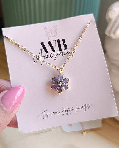 Conjunto Flor Violeta