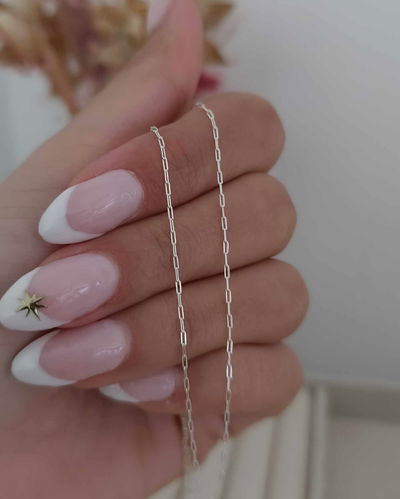 Cadena Forcet Faceteada 45cm