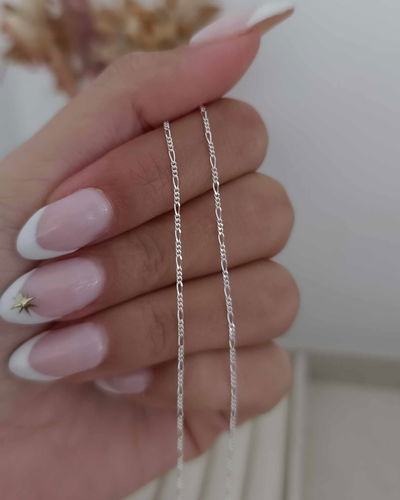 Cadena 3x1 Figaro 45cm