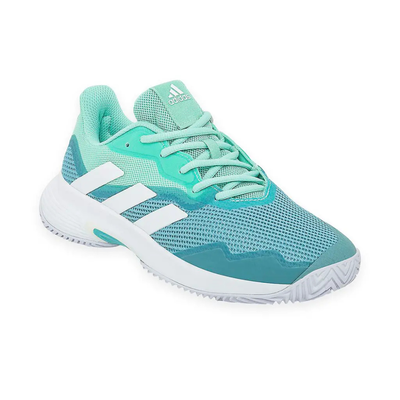 Adidas CourtJam Control Mujer (Turquesa-Blanco-Verde)