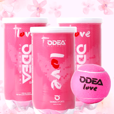 Tubo De Pelotas Odea Love x 2 Unidades