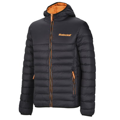 Campera Babolat Jacket Vertuo Hombre (Negro-Naranja)