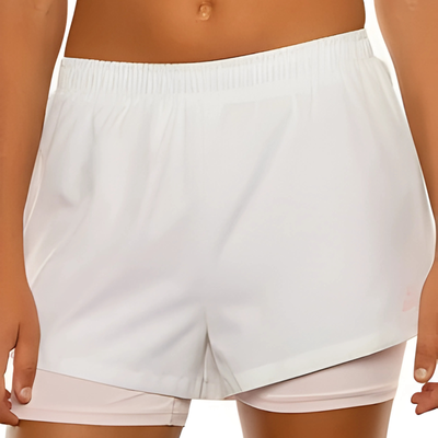 Babolat Short 2 IN 1 Mujer Drive (Blanco)