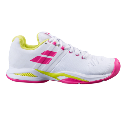 Babolat Propulse Blast All Court Mujer (White-Red Rose)