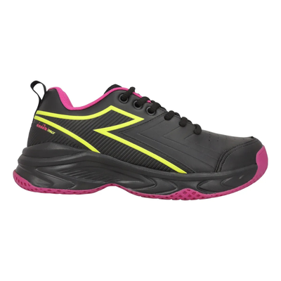 Diadora Loosa Mujer (Negro-Rosa-Verde Citrico)