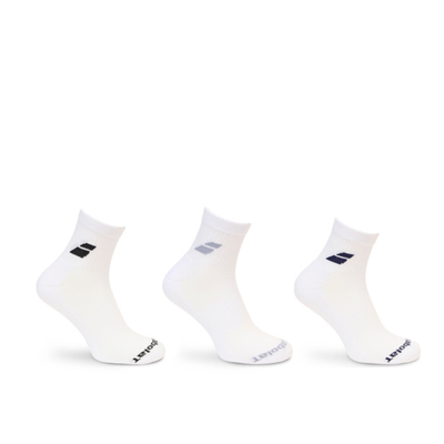 Medias Babolat Tennis Pro Ankle Pack x3 (Blanca o Negra)