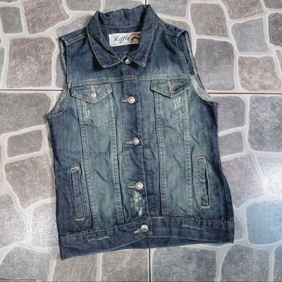 chaleco de jean t2