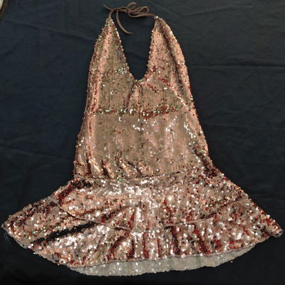 vestido nuevo lentejuelass talle 2 NUEVO