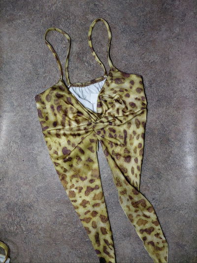 top animal print talle unico NUEVO
