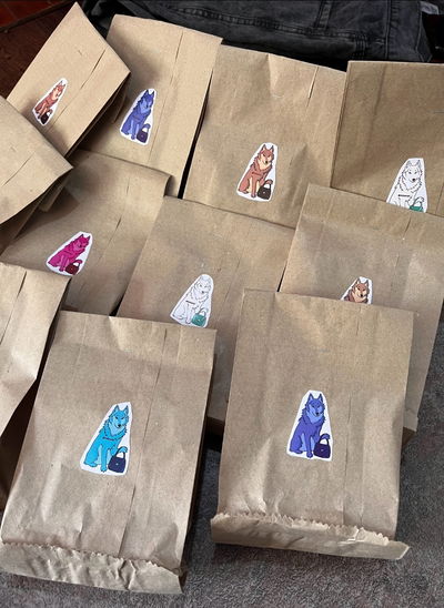 Bolsitas sorpresa de maquillaje o accesorios vintage