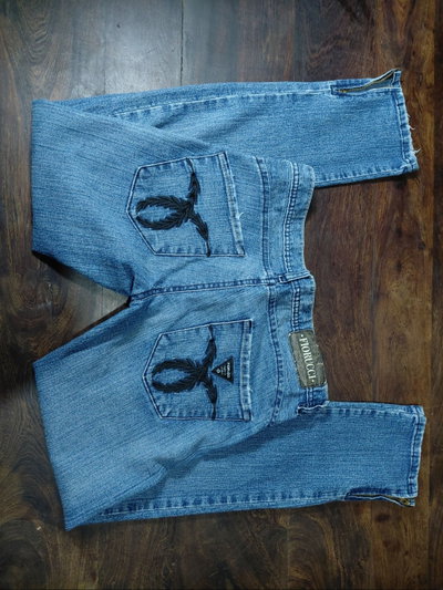 jean tiro bajo, fiorucci chupin t36