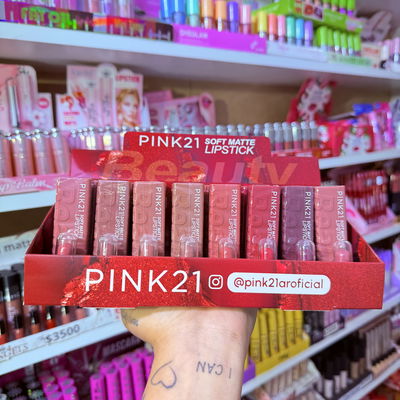 Labial matte en barra PINK21