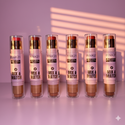 Rubor y contorno 2 en 1 PINK21