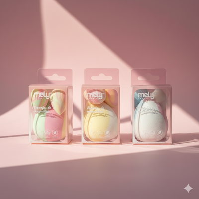 Set de 3 esponjas MELY