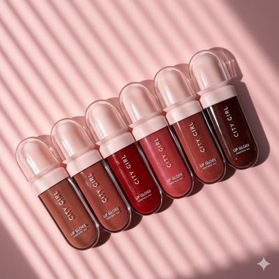 Lipgloss tipo kiko CITY GIRL