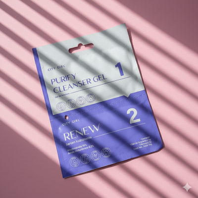 Gel de limpieza y serum