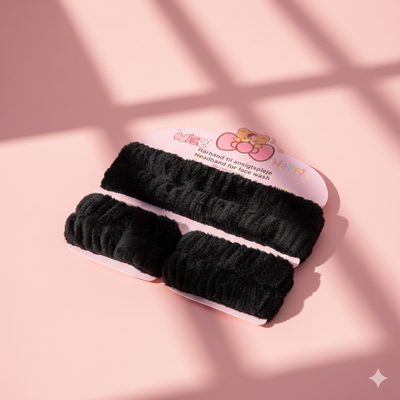 Set de vinchas con muñequeras