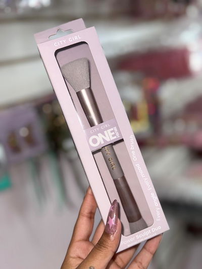 Brochas para rostro CITY GIRL linea violeta