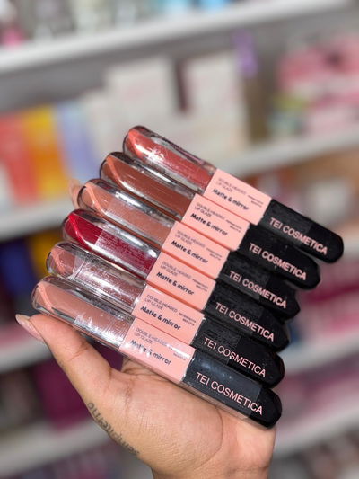 Labial matte y gloss TEI