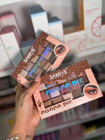 Sombras x15 chocolate SANIYE
