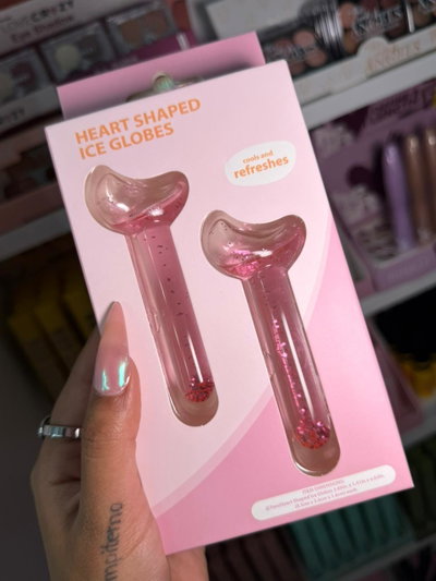 Masajeador facial para ojeras de Cristal chico