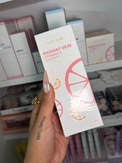 Crema de manos y pies vitamina C CITY GIRL