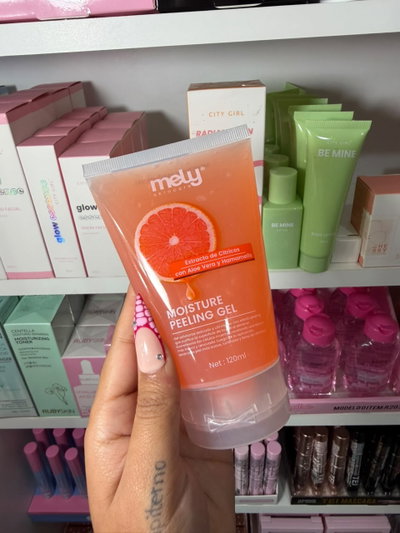 Gel de limpieza efecto "PEELING" MELY