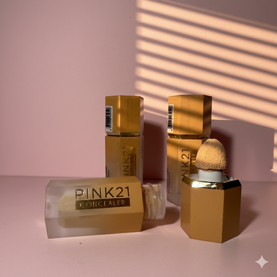 Corrector líquido tipo sheglam PINK21