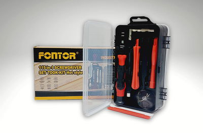 KIT DE DESTORNILLADOR PRECISIÓN 115PCS