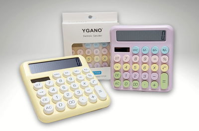 CALCULADORA VINTAGE ROSA