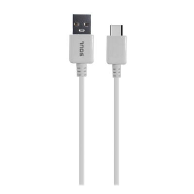 CABLE USB TIPO C 3.0 SOUL 1M BLANCO