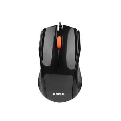 MOUSE USB SOUL M150 NEGRO