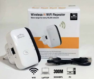 REPETIDOR WIFI / 300 MBPS EN CAJA