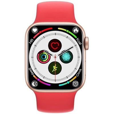 RELOJ SMART WATCH PRO - T700 PLATA Y ROJO