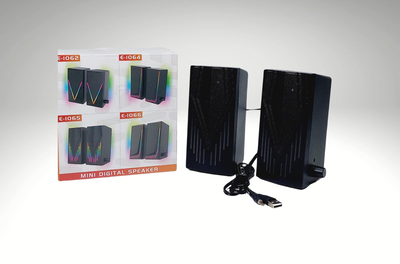PARLANTE PARA PC C/LUZ RGB (606)