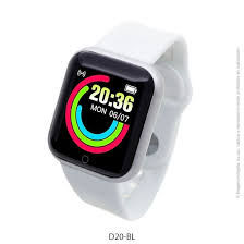 RELOJ CUADRADO SMART WATCH D20 GRIS