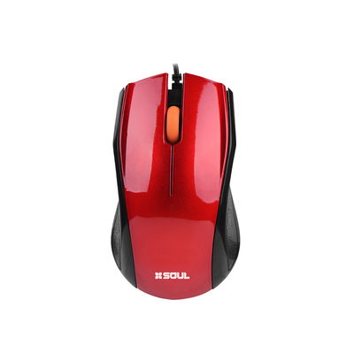 MOUSE USB SOUL M150 ROJO