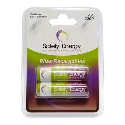 PILAS RECARGABLES DOBLE A ( AA)  X 2 UNI