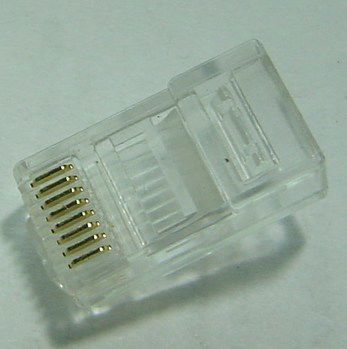 FICHA PLUG 8P 8C RJ45 25-0220
