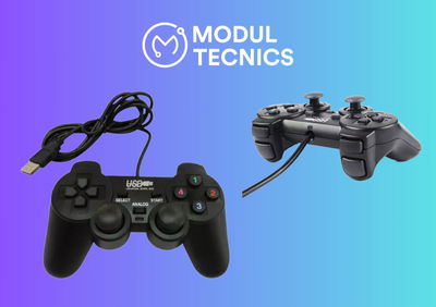 JOYSTICK USB DOBLE CON CABLE