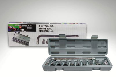 SET DE LLAVE SOCKET 10PCS 