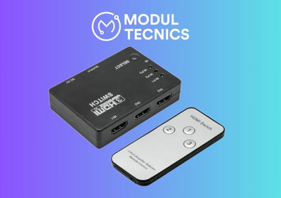 SWITCH HDMI 1 X 3 C/CONTROL REMOTO