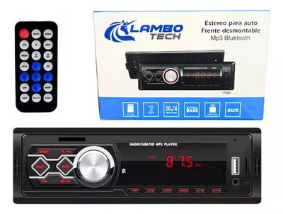 ESTEREO DE AUTO FRENTE DESMONTABLE LAMBO