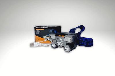 LINTERNA MINERA 5 LED