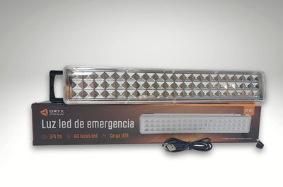 LUZ DE EMERGENCIA ORYX 60 LED