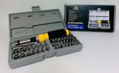 SET DESTORNILLADOR SOCKET - 41PCS SET-SOCK