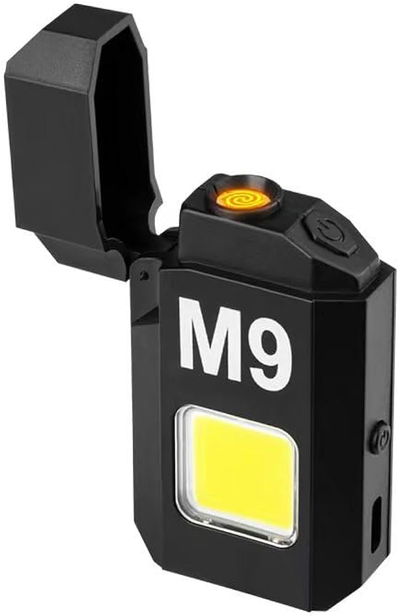 Encendedor Electrónico M9 con Luz de Trabajo