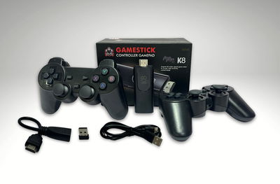 CONSOLA GAME BOX STICK X2 - VIDEO JUEGO 3D K8