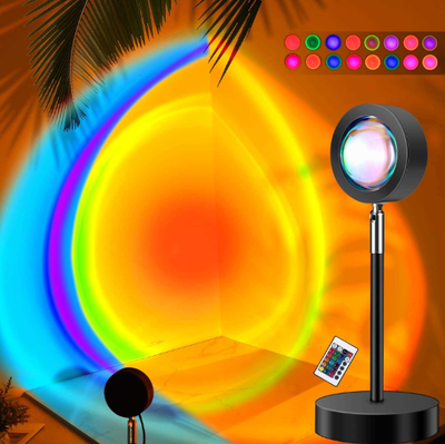 LAMPARA SUNSET 16 COLORES